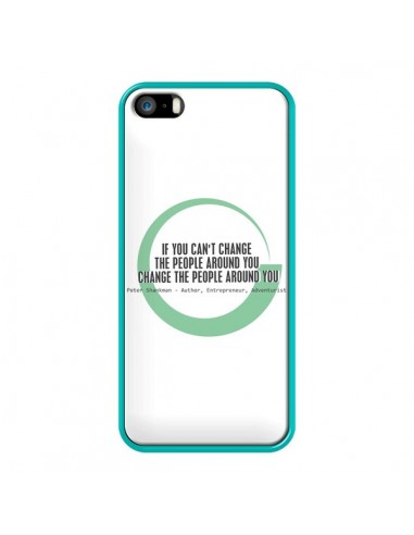 Coque iPhone 5/5S et SE Peter Shankman, Changing People - Shop Gasoline