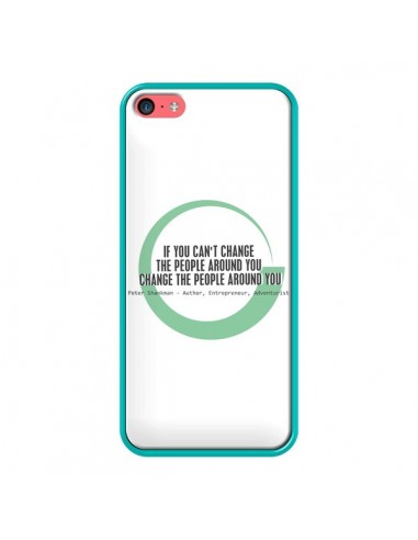 Coque iPhone 5C Peter Shankman, Changing People - Shop Gasoline