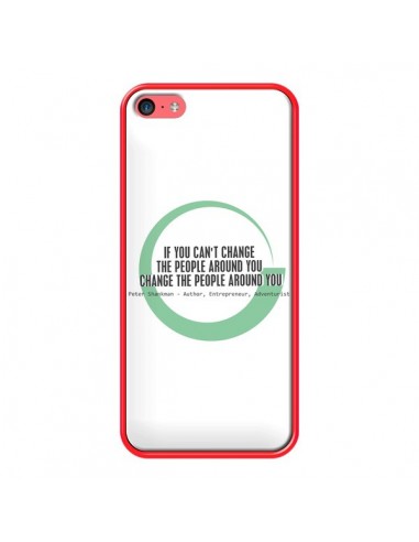 Coque iPhone 5C Peter Shankman, Changing People - Shop Gasoline