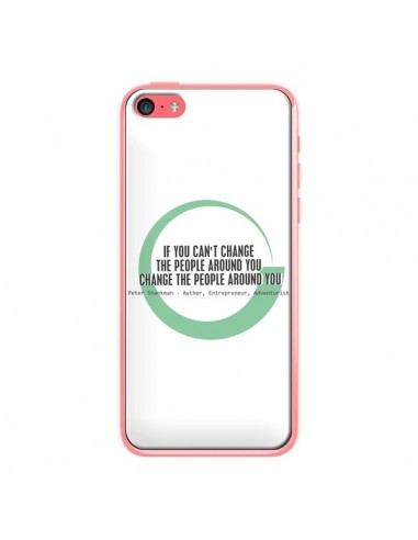 Coque iPhone 5C Peter Shankman, Changing People - Shop Gasoline