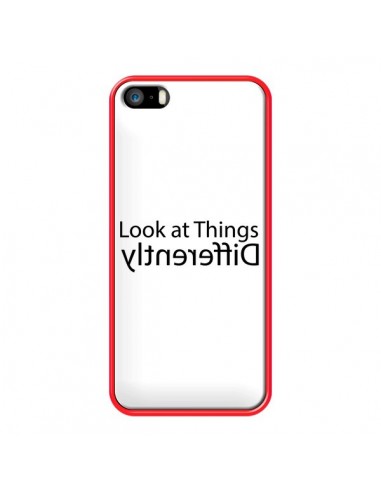 Coque iPhone 5/5S et SE Look at Different Things Black - Shop Gasoline