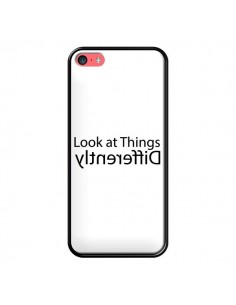 Coque iPhone 5C Look at Different Things Black - Shop...