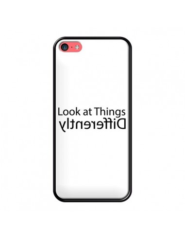 Coque iPhone 5C Look at Different Things Black - Shop Gasoline