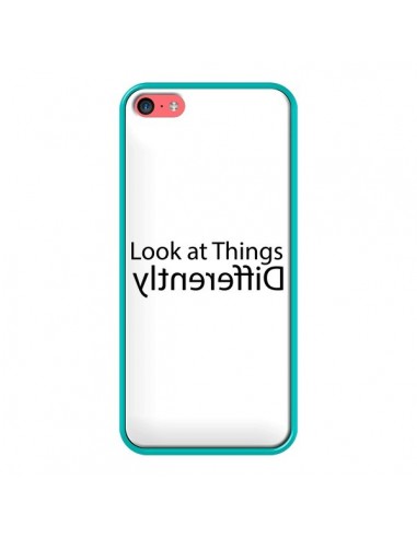 Coque iPhone 5C Look at Different Things Black - Shop Gasoline