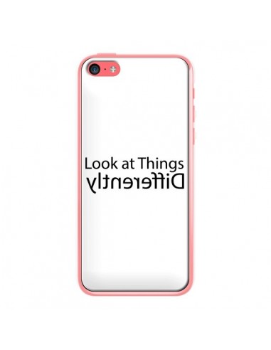 Coque iPhone 5C Look at Different Things Black - Shop Gasoline