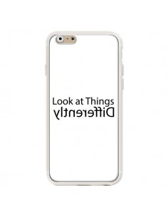 Coque iPhone 6 et 6S Look at Different Things Black -... 2