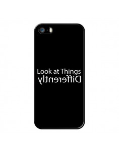 Coque iPhone 5/5S et SE Look at Different Things White -...