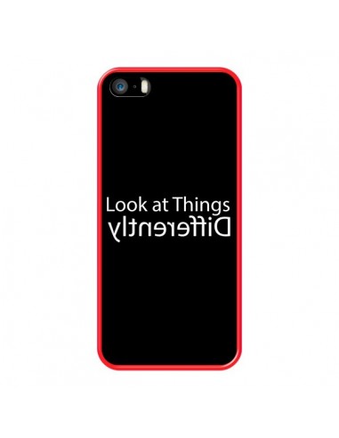 Coque iPhone 5/5S et SE Look at Different Things White - Shop Gasoline