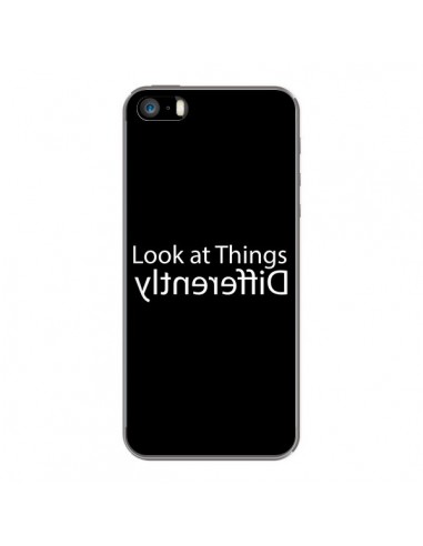 Coque iPhone 5/5S et SE Look at Different Things White - Shop Gasoline