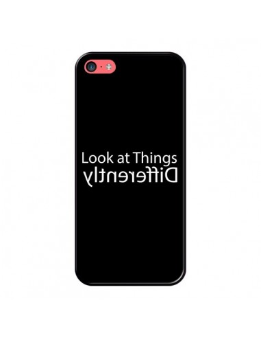 Coque iPhone 5C Look at Different Things White - Shop Gasoline