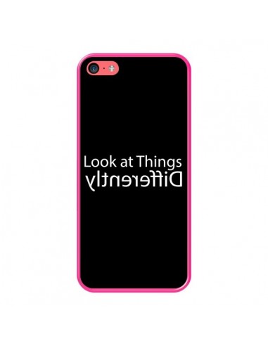 Coque iPhone 5C Look at Different Things White - Shop Gasoline
