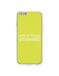 Coque iPhone 6 et 6S Look at Different Things Yellow -... 2