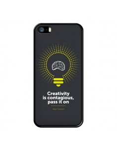 Coque iPhone 5/5S et SE Creativity is contagious,...