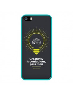 Coque iPhone 5/5S et SE Creativity is contagious,... 2
