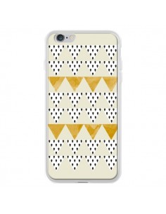Coque iPhone 6 Plus et 6S Plus Triangles Or Garland Gold...