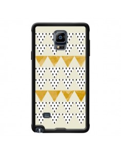 Coque Triangles Or Garland Gold pour Samsung Galaxy Note...