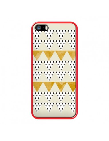 Coque iPhone 5/5S et SE Triangles Or Garland Gold - Pura Vida