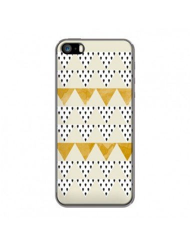 Coque iPhone 5/5S et SE Triangles Or Garland Gold - Pura Vida