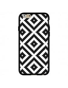 Coque iPhone 6 et 6S Diamond Chevron Black and White -...