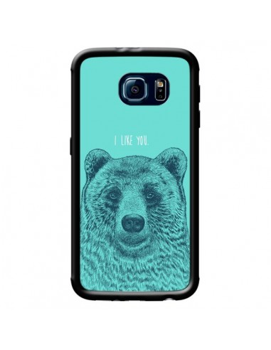 Coque Bear Ours I like You pour Samsung Galaxy S6 - Rachel Caldwell