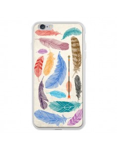 Coque iPhone 6 Plus et 6S Plus Feather Plumes...