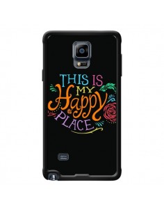 Coque This is my Happy Place pour Samsung Galaxy Note 4 -...