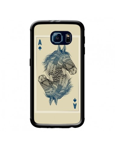 Coque Cheval Carte Jeu Horse As pour Samsung Galaxy S6 - Rachel Caldwell