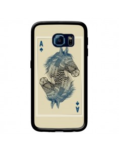 Coque Cheval Carte Jeu Horse As pour Samsung Galaxy S6...