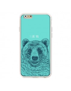 Coque iPhone 6 et 6S Bear Ours I like You - Rachel Caldwell 2