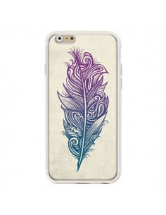Coque iPhone 6 et 6S Feather Plume Arc En Ciel - Rachel... 2