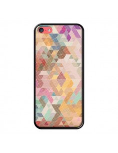 Coque iPhone 5C Azteque Pattern Triangles - Rachel Caldwell