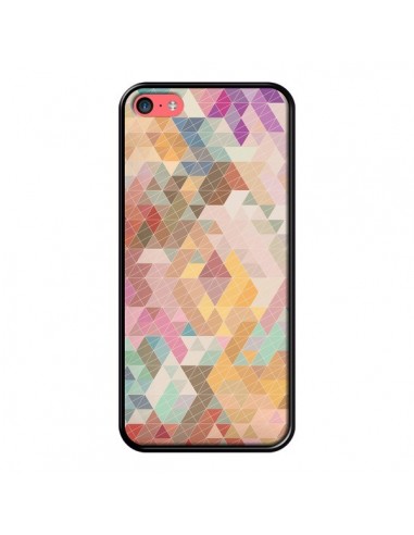 Coque iPhone 5C Azteque Pattern Triangles - Rachel Caldwell