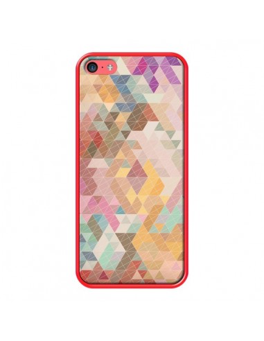 Coque iPhone 5C Azteque Pattern Triangles - Rachel Caldwell