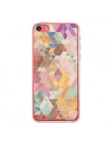 Coque iPhone 5C Azteque Pattern Triangles - Rachel Caldwell