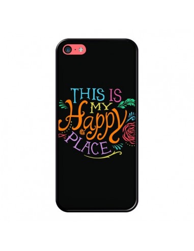 Coque iPhone 5C This is my Happy Place - Rachel Caldwell