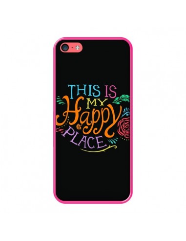 Coque iPhone 5C This is my Happy Place - Rachel Caldwell