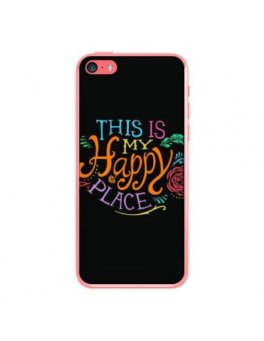 Coque iPhone 5C This is my Happy Place - Rachel Caldwell