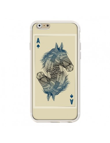 Coque iPhone 6 et 6S Cheval Carte Jeu Horse As - Rachel Caldwell