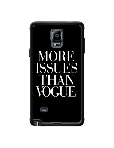 Coque More Issues Than Vogue pour Samsung Galaxy Note 4 - Rex Lambo