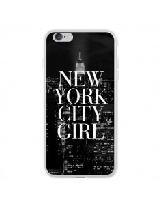 Coque iPhone 6 Plus et 6S Plus New York City Girl - Rex...