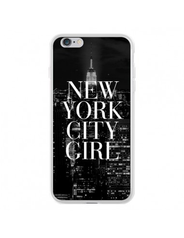 Coque iPhone 6 Plus et 6S Plus New York City Girl - Rex Lambo