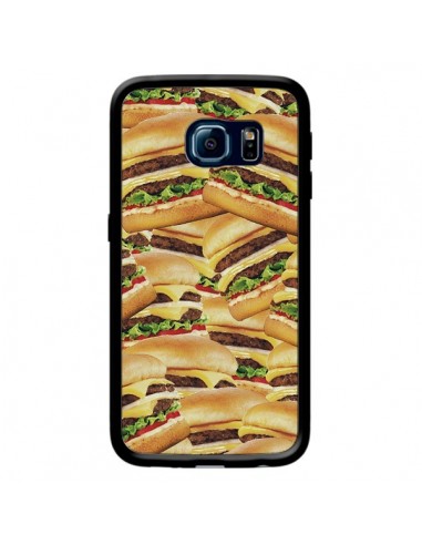 Coque Burger Hamburger Cheeseburger pour Samsung Galaxy S6 Edge - Rex Lambo