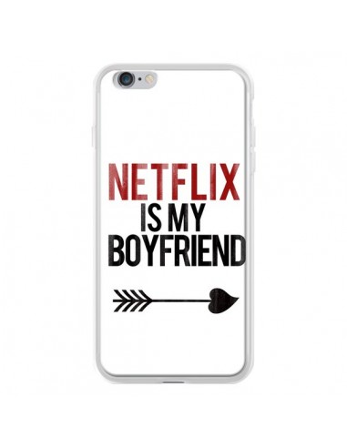 Coque iPhone 6 Plus et 6S Plus Netflix is my Boyfriend - Rex Lambo