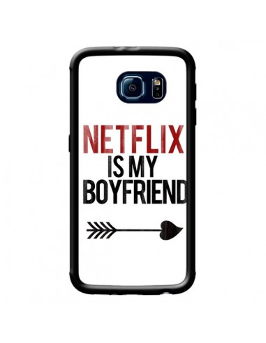 Coque Netflix is my Boyfriend pour Samsung Galaxy S6 - Rex Lambo