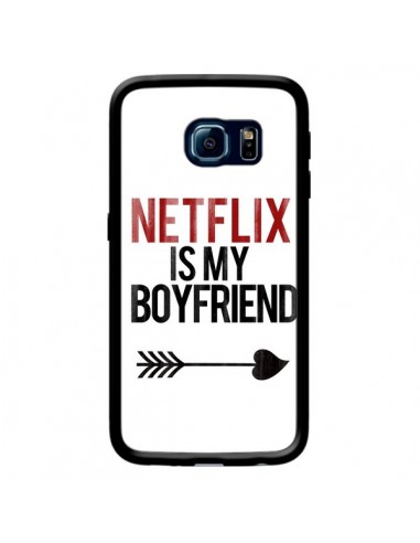 Coque Netflix is my Boyfriend pour Samsung Galaxy S6 Edge - Rex Lambo
