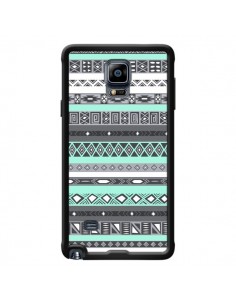 Coque Azteque Aztec Bleu Pastel pour Samsung Galaxy Note...