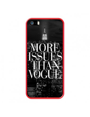 Coque iPhone 5/5S et SE More Issues Than Vogue New York - Rex Lambo