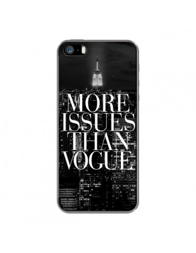 Coque iPhone 5/5S et SE More Issues Than Vogue New York - Rex Lambo
