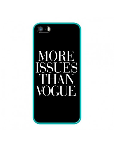 Coque iPhone 5/5S et SE More Issues Than Vogue - Rex Lambo