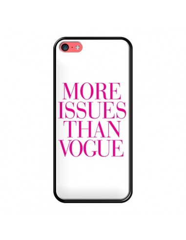 Coque iPhone 5C More Issues Than Vogue Rose Pink - Rex Lambo